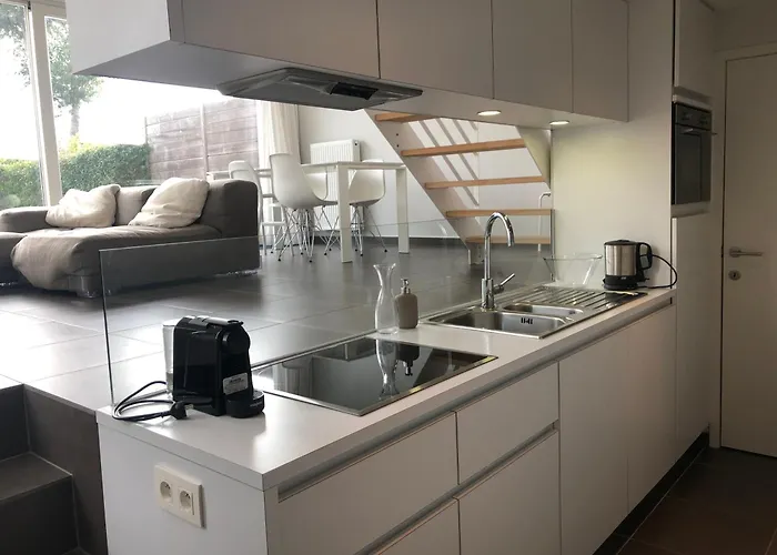 Modern & Cosy With Patio & Fenced Garden Near Dunes & Koksijde